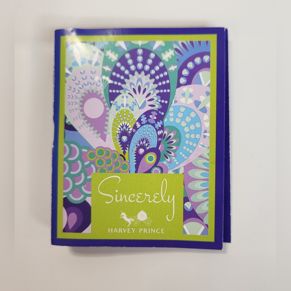 Sincerely Harvey Prince Eau De Parfume Sample Spray Top .05 fl.oz